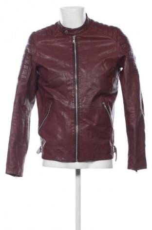 Férfi bőrdzseki Jack & Jones, Méret M, Szín Piros, Ár 51 791 Ft