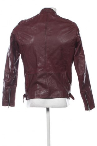 Férfi bőrdzseki Jack & Jones, Méret M, Szín Piros, Ár 51 791 Ft