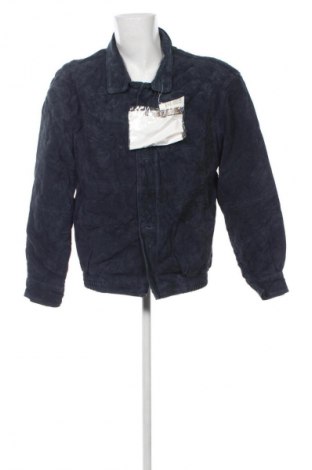 Мъжко кожено яке Marcel Clair, Размер M, Цвят Син, Цена 33,23 €