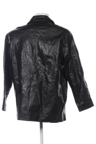 Мъжко кожено яке Unbranded, Размер XL, Цвят Черен, Цена 18,40 €