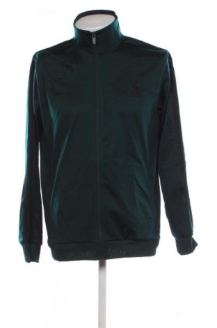 Ανδρική αθλητική ζακέτα Adidas, Μέγεθος L, Χρώμα Πράσινο, Τιμή 26,99 €