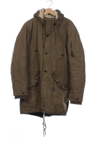 Męska kurtka Bershka, Rozmiar XS, Kolor Zielony, Cena 65,99 zł