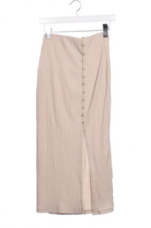 Sukně Sinsay, Velikost XXS, Barva Béžová, Cena  179,00 Kč