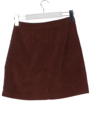 Sukně Stradivarius, Velikost XS, Barva Hnědá, Cena  49,00 Kč