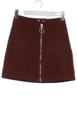 Sukně Stradivarius, Velikost XS, Barva Hnědá, Cena  49,00 Kč