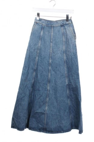 Fustă Zara, Mărime XS, Culoare Albastru, Preț 53,99 Lei