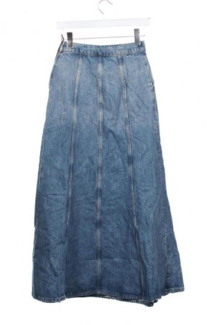 Fustă Zara, Mărime XS, Culoare Albastru, Preț 53,99 Lei