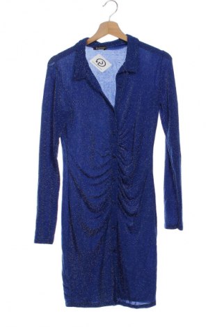 Šaty  Boohoo, Veľkosť XS, Farba Modrá, Cena  5,13 €