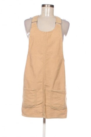 Latzkleid Denim&Co., Größe M, Farbe Beige, Preis 6,99 €