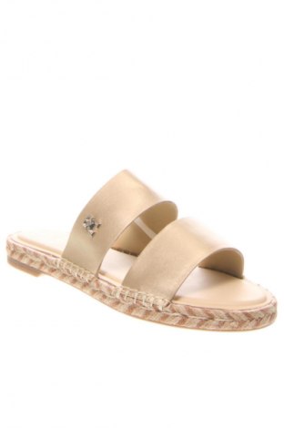 Papuci Tommy Hilfiger, Mărime 38, Culoare Auriu, Preț 594,99 Lei