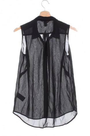 Γυναικείο πουκάμισο H&M, Μέγεθος XS, Χρώμα Μαύρο, Τιμή 1,99 €