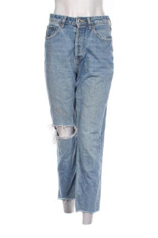 Blugi de femei Zara, Mărime S, Culoare Albastru, Preț 88,99 Lei, #130421644