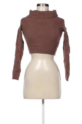 Damski sweter Unbranded, Rozmiar S, Kolor Brązowy, Cena 20,99 zł