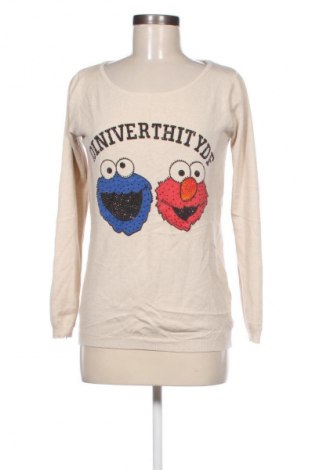 Damski sweter Unbranded, Rozmiar M, Kolor Beżowy, Cena 19,99 zł