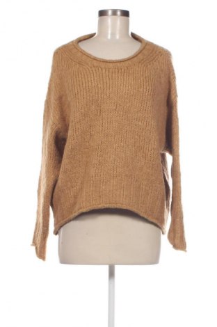 Damski sweter Unbranded, Rozmiar L, Kolor Brązowy, Cena 21,99 zł