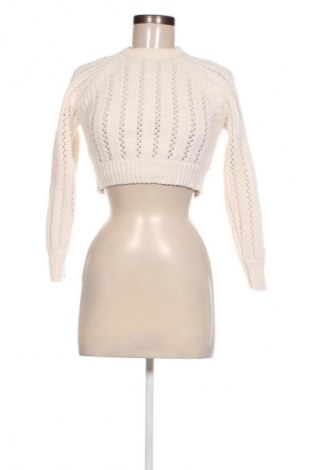 Γυναικείο πουλόβερ Bershka, Μέγεθος S, Χρώμα Λευκό, Τιμή 8,99 €