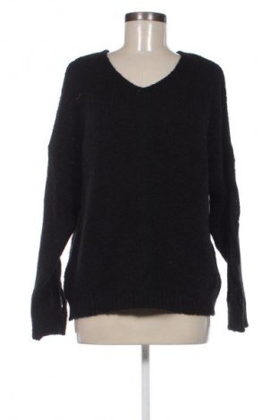 Γυναικείο πουλόβερ Made In Italy, Μέγεθος M, Χρώμα Μαύρο, Τιμή 4,99 €