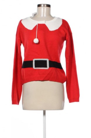 Дамски пуловер Tally Weijl, Размер M, Цвят Червен, Цена 4,60 €