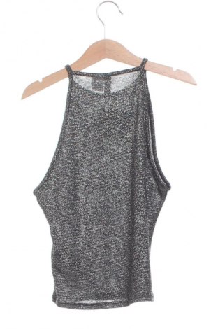 Damski top H&M Divided, Rozmiar XS, Kolor Srebrzysty, Cena 33,99 zł