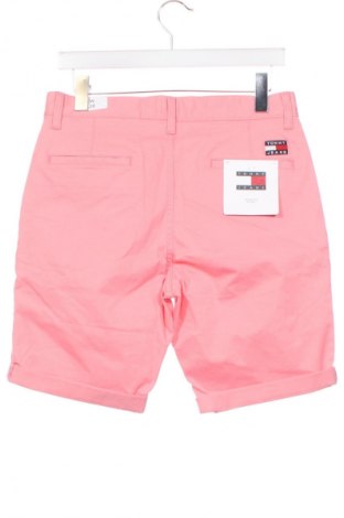 Męskie szorty Tommy Jeans, Rozmiar S, Kolor Różowy, Cena 63,99 zł