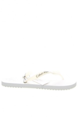 Japonki Calvin Klein Jeans, Rozmiar 40, Kolor Biały, Cena 127,99 zł, #135162044