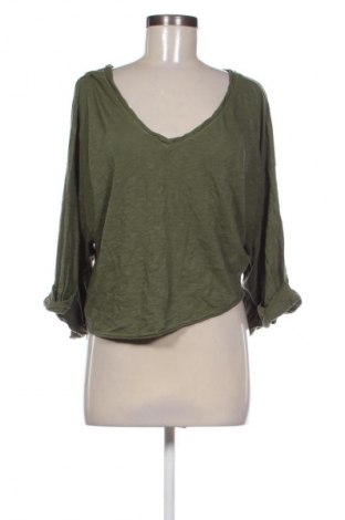 Дамска блуза American Vintage, Размер XS, Цвят Зелен, Цена 7,66 €