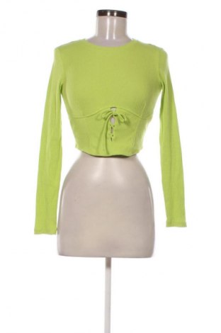 Дамска блуза Bershka, Размер S, Цвят Зелен, Цена 6,98 €