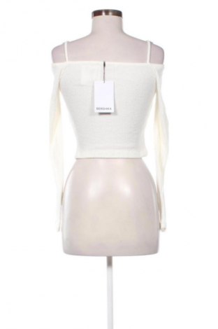 Дамска блуза Bershka, Размер L, Цвят Екрю, Цена 14,82 €