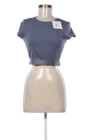 Bluză de femei Calvin Klein, Mărime S, Culoare Albastru, Preț 243,99 Lei