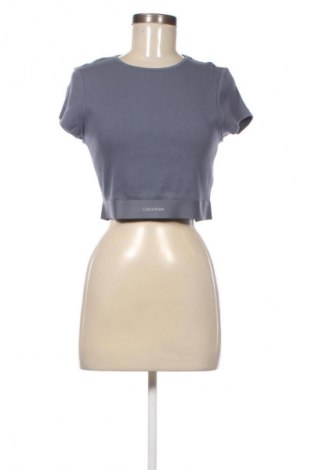 Дамска блуза Calvin Klein, Размер M, Цвят Син, Цена 39,88 €, #135111875