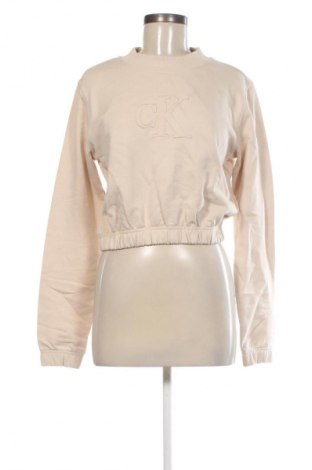 Γυναικεία μπλούζα Calvin Klein Jeans, Μέγεθος S, Χρώμα  Μπέζ, Τιμή 114,99 €