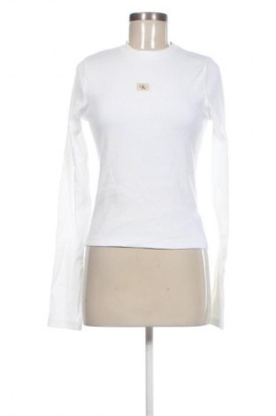Damen Shirt Calvin Klein Jeans, Größe M, Farbe Weiß, Preis 55,99 €