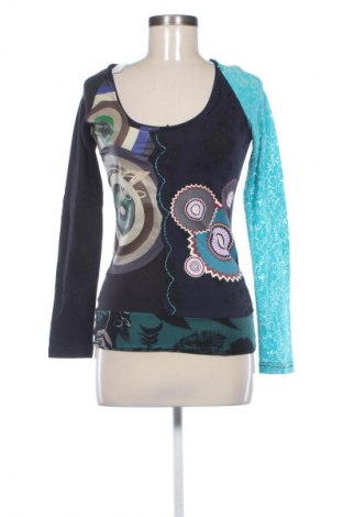 Дамска блуза Desigual, Размер S, Цвят Многоцветен, Цена 16,87 €