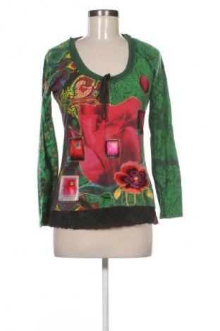 Дамска блуза Desigual, Размер L, Цвят Многоцветен, Цена 28,35 €
