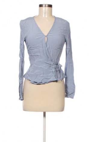 Дамска блуза H&M, Размер XS, Цвят Син, Цена 2,04 €