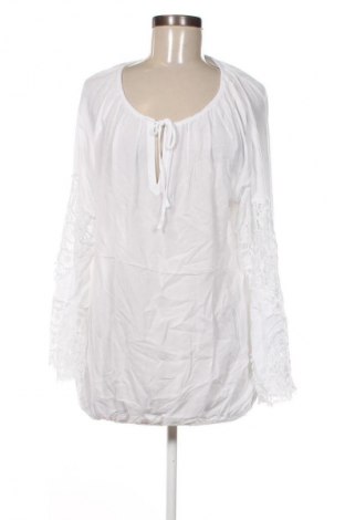 Γυναικεία μπλούζα Monari, Μέγεθος XL, Χρώμα Λευκό, Τιμή 21,99 €