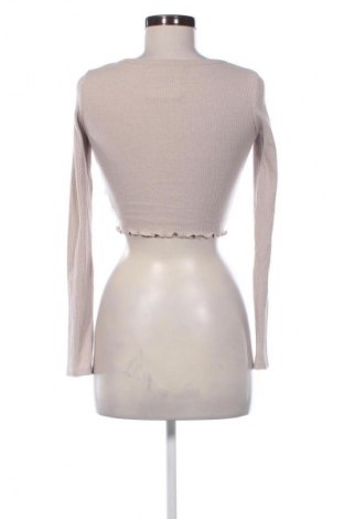 Дамска блуза Pull&Bear, Размер XS, Цвят Бежов, Цена 3,57 €