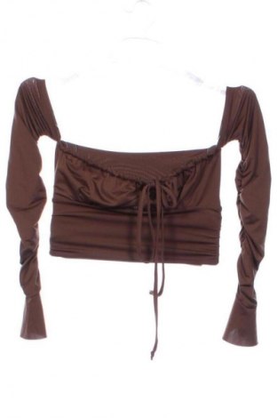 Дамска блуза SHEIN, Размер XS, Цвят Кафяв, Цена 4,60 €