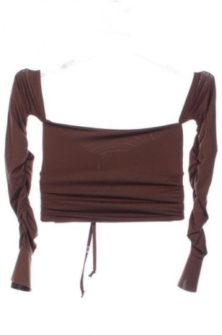 Дамска блуза SHEIN, Размер XS, Цвят Кафяв, Цена 4,60 €