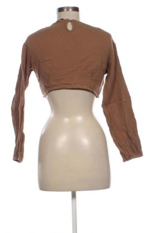 Дамска блуза SHEIN, Размер XS, Цвят Кафяв, Цена 4,80 €