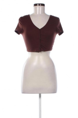 Дамска блуза SHEIN, Размер XS, Цвят Кафяв, Цена 9,20 €