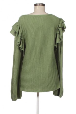 Дамска блуза SHEIN, Размер XL, Цвят Зелен, Цена 3,57 €