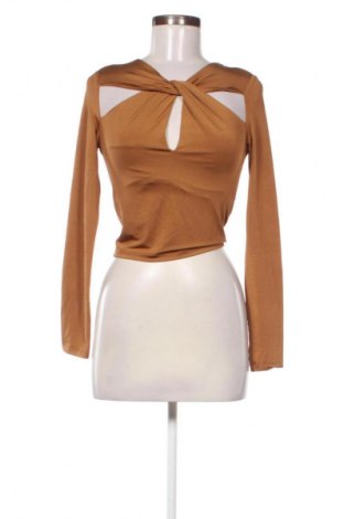 Дамска блуза Sinsay, Размер S, Цвят Кафяв, Цена 5,11 €