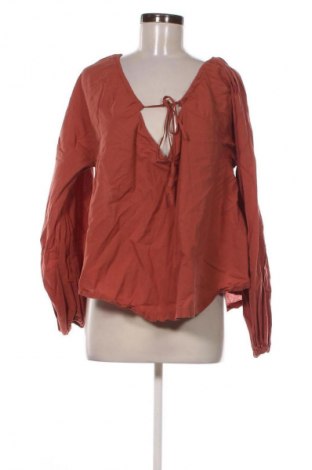 Bluzka damska Sinsay, Rozmiar S, Kolor Brązowy, Cena 19,99 zł