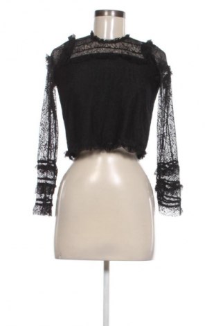 Дамска блуза Zara, Размер S, Цвят Черен, Цена 6,13 €