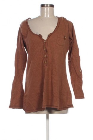 Дамска блуза Zara, Размер L, Цвят Кафяв, Цена 22,46 €