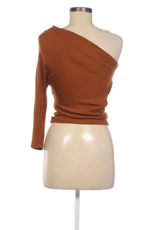 Bluză de femei Zara, Mărime M, Culoare Maro, Preț 130,33 Lei