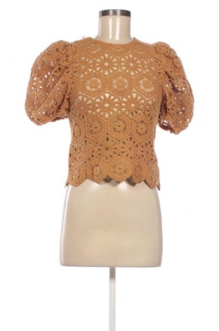Bluză de femei Zara, Mărime M, Culoare Maro, Preț 123,45 Lei
