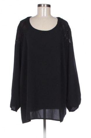 Γυναικεία μπλούζα Zizzi, Μέγεθος XL, Χρώμα Μαύρο, Τιμή 9,99 €