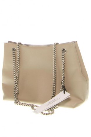 Дамска чанта Calvin Klein Jeans, Цвят Бежов, Цена 74,13 €